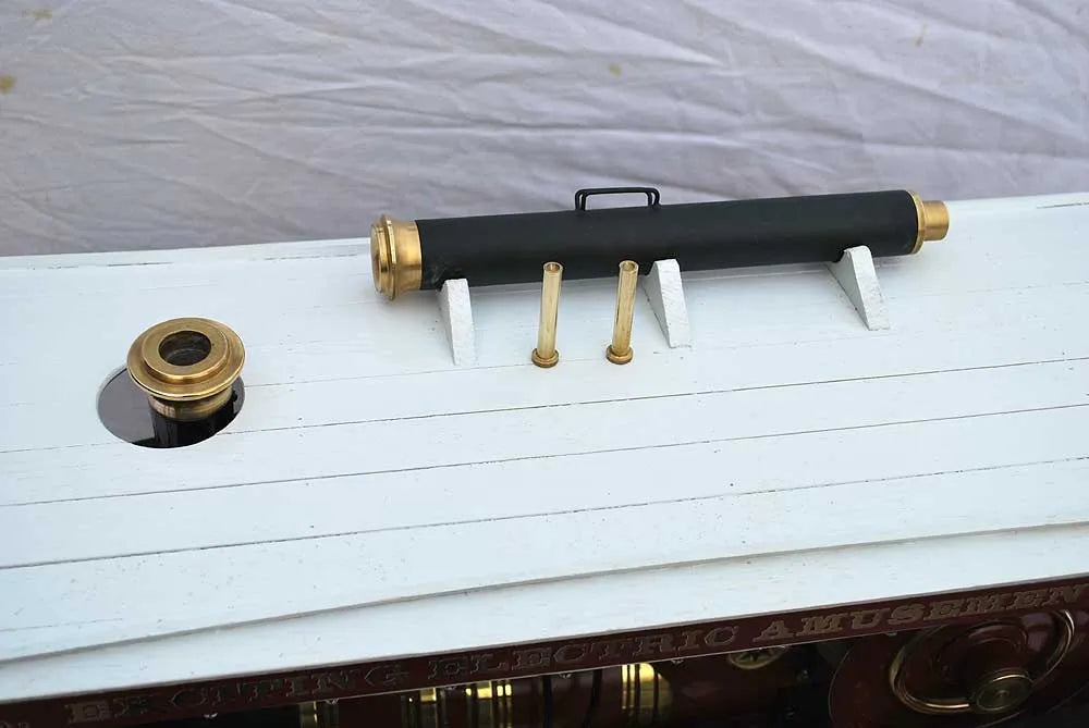 Markie Showmans engine with display case