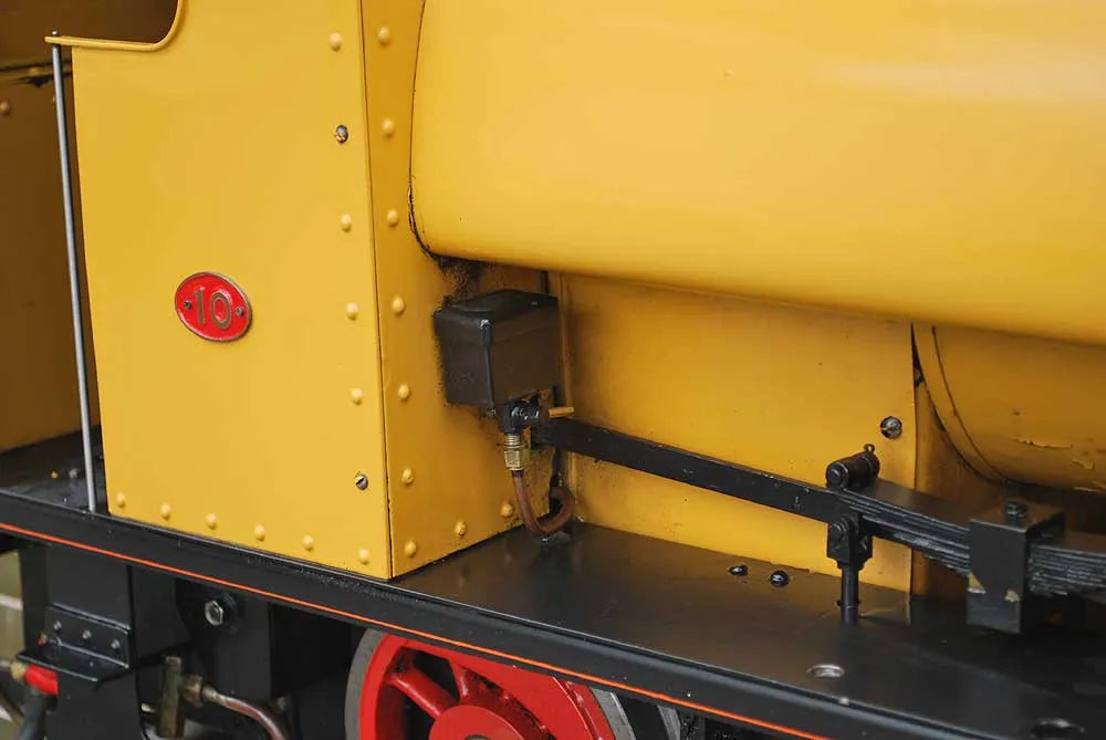7 1/4 inch gauge Hawthorne Leslie 0-6-0