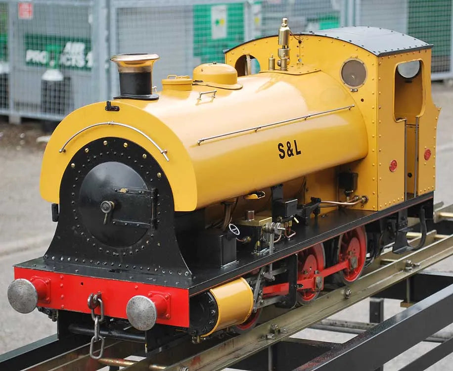7 1/4 inch gauge Hawthorne Leslie 0-6-0