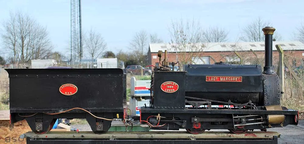 7 1/4 inch gauge Hunslet for restoration