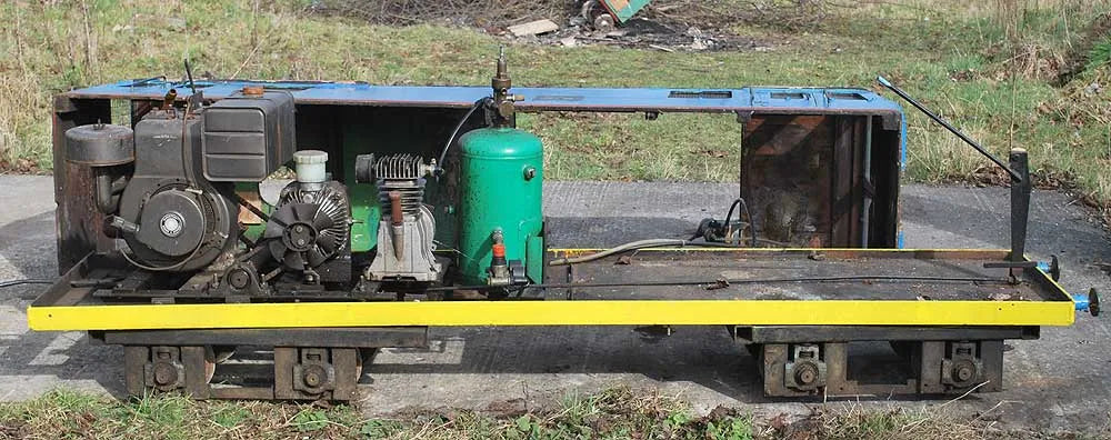 10 1/4 inch gauge petrol-hydraulic
