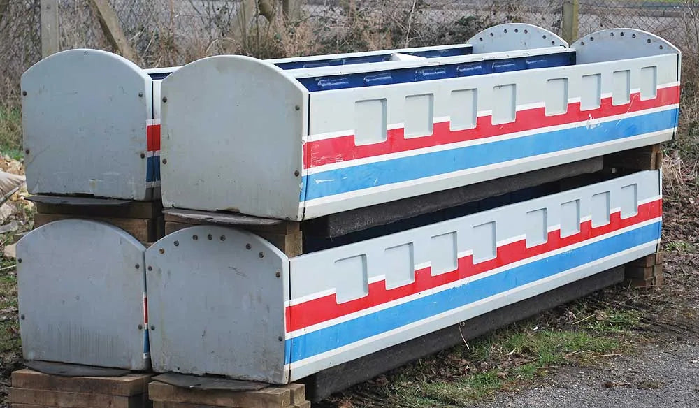 10 1/4 inch gauge articulated four coach set