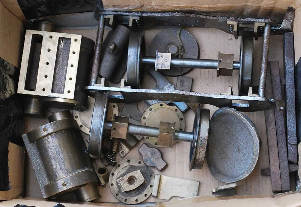 3 1/2 inch gauge part-built "Pamela" Pacific