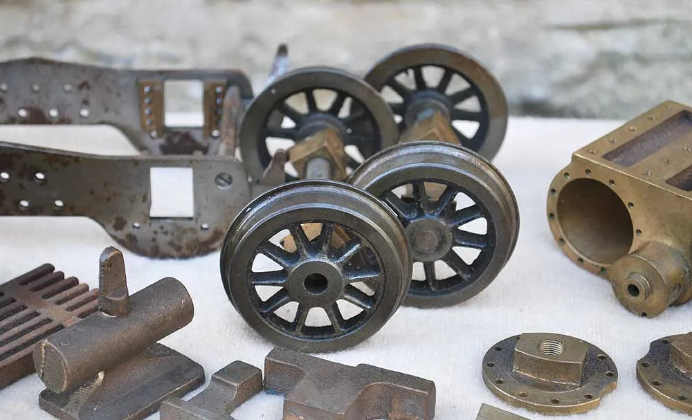 3 1/2 inch gauge part-built "Pamela" Pacific
