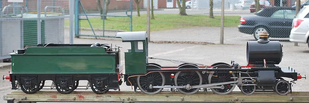 Part-built 5 inch gauge GWR "Manor"