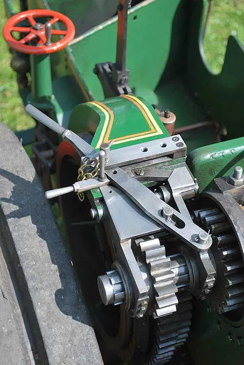 4 1/2 inch scale Burrell agricultural engine