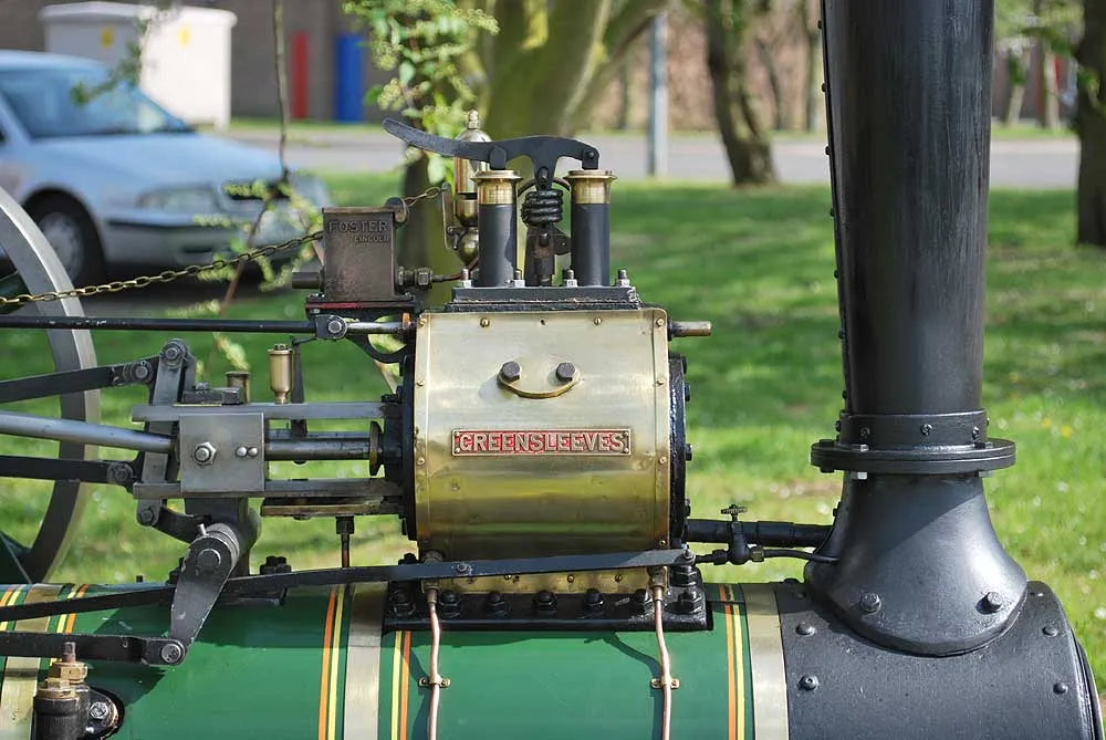 4 1/2 inch scale Burrell agricultural engine