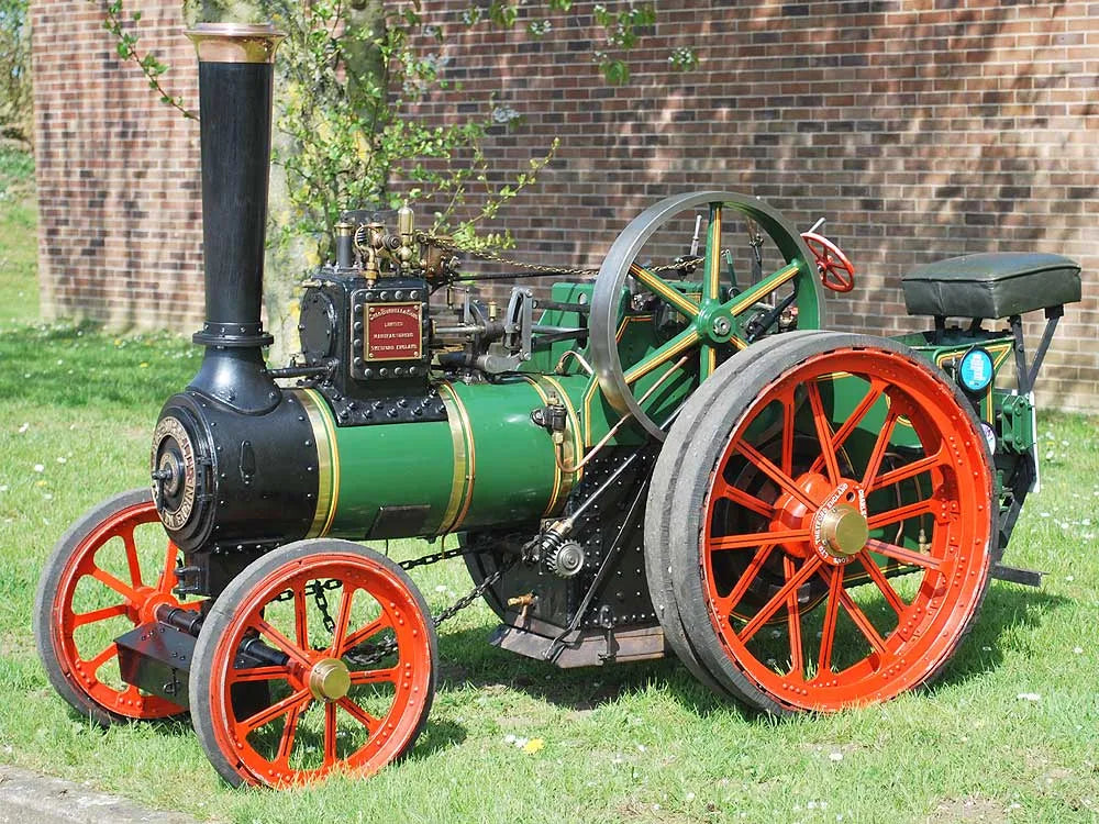 4 1/2 inch scale Burrell agricultural engine