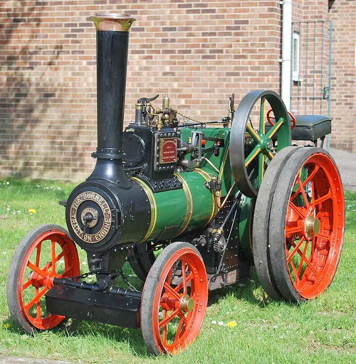 4 1/2 inch scale Burrell agricultural engine