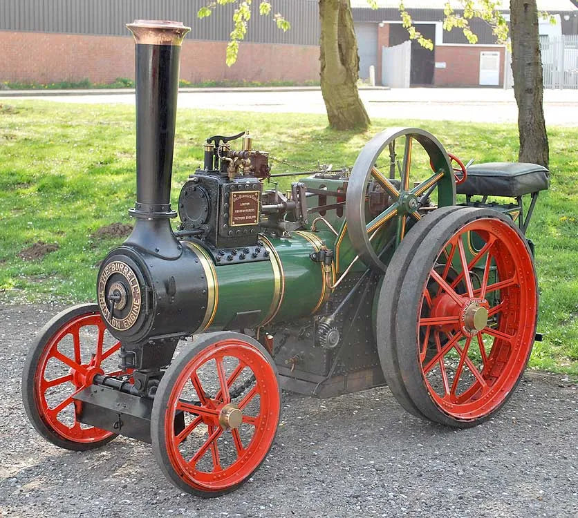 4 1/2 inch scale Burrell agricultural engine