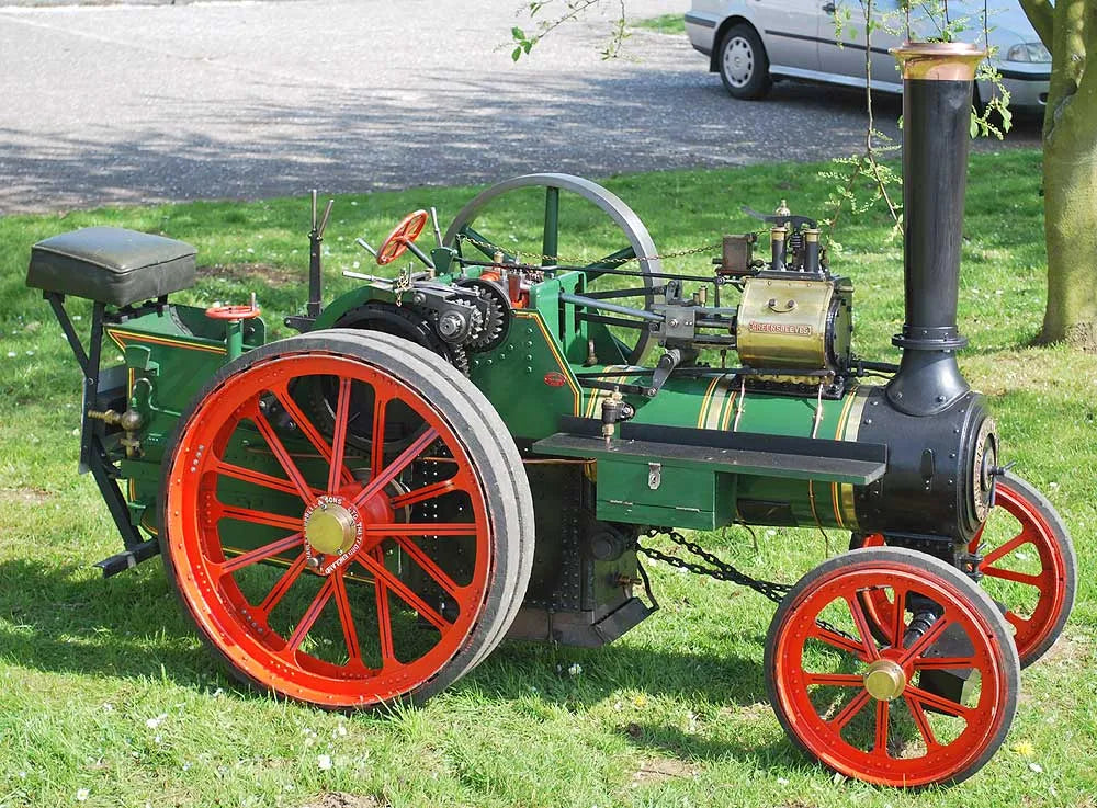 4 1/2 inch scale Burrell agricultural engine