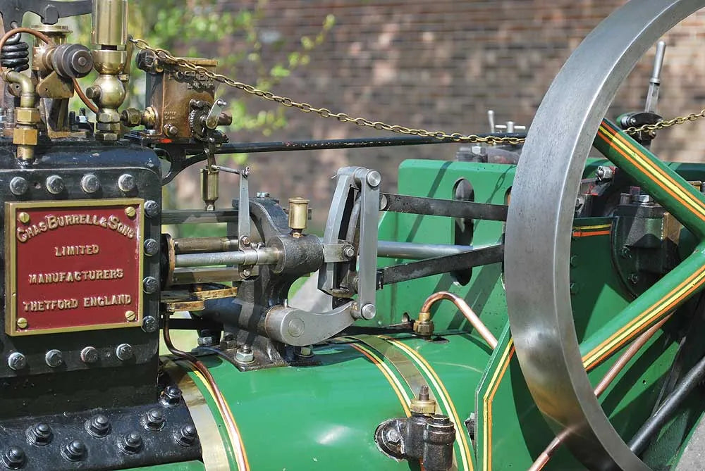 4 1/2 inch scale Burrell agricultural engine