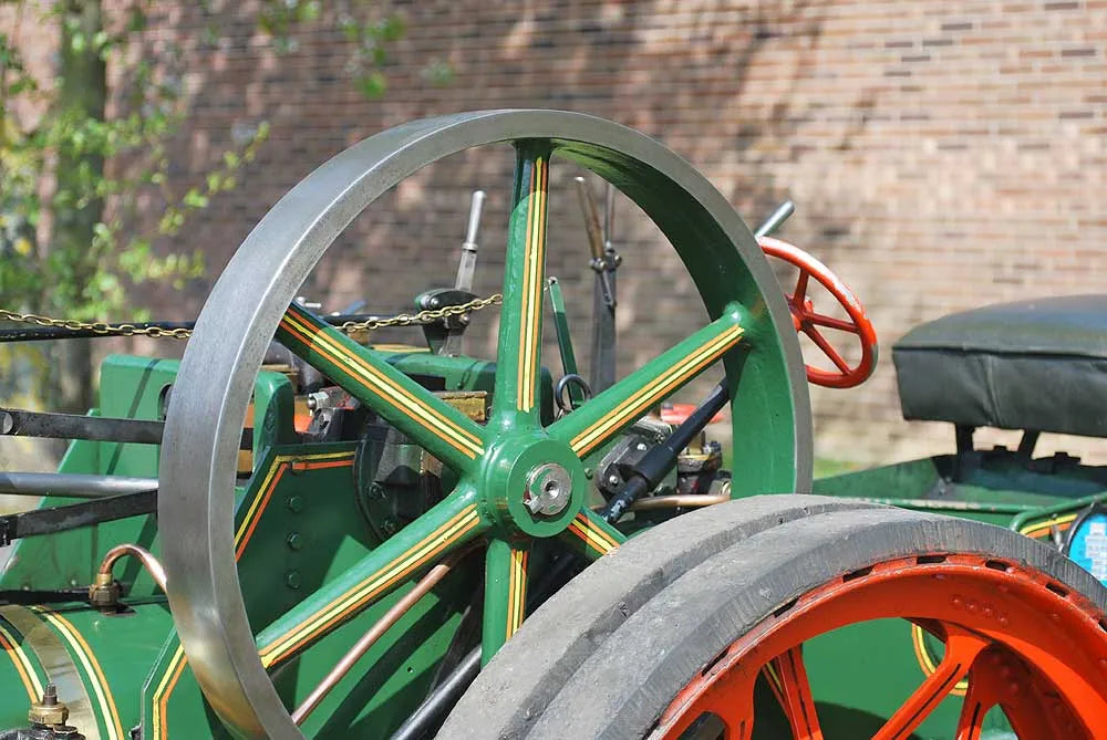 4 1/2 inch scale Burrell agricultural engine