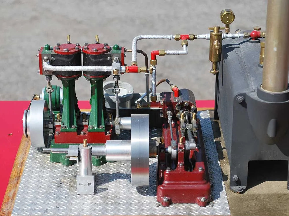 Stuart plant, 500 boiler, D10 & S50 engines, dynamo