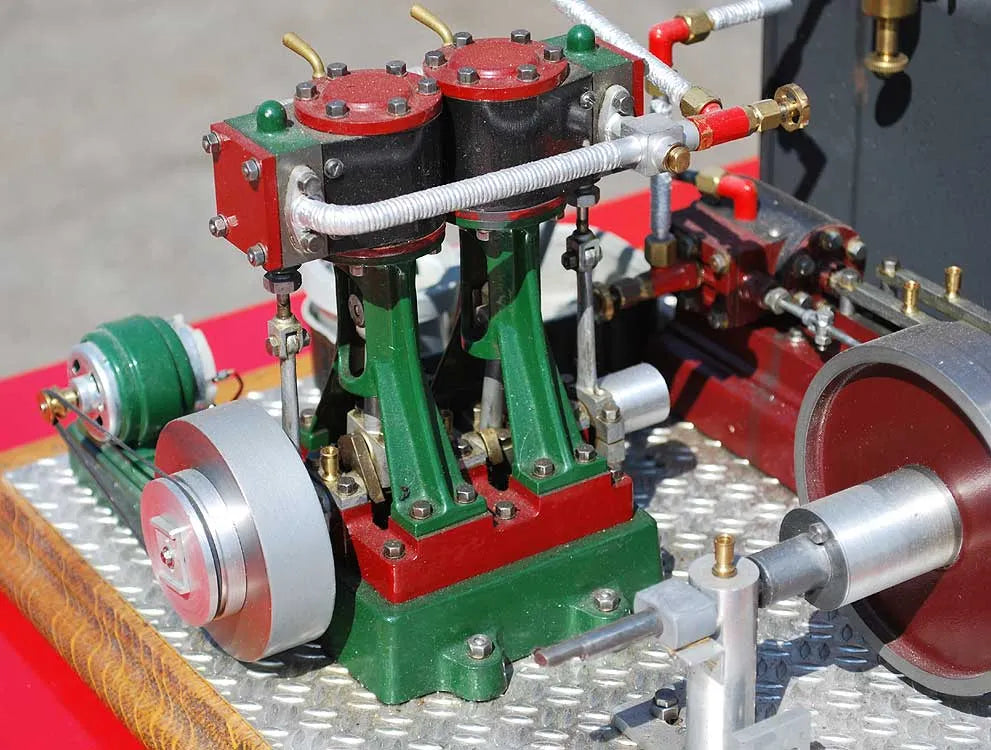 Stuart plant, 500 boiler, D10 & S50 engines, dynamo