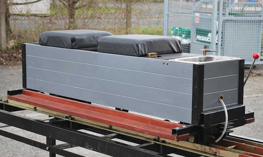 5 inch gauge ground level driving truck