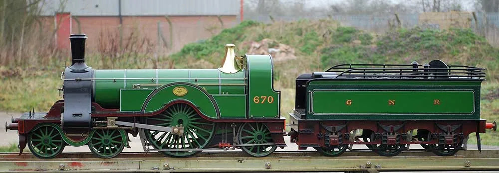 5 inch gauge Stirling Single