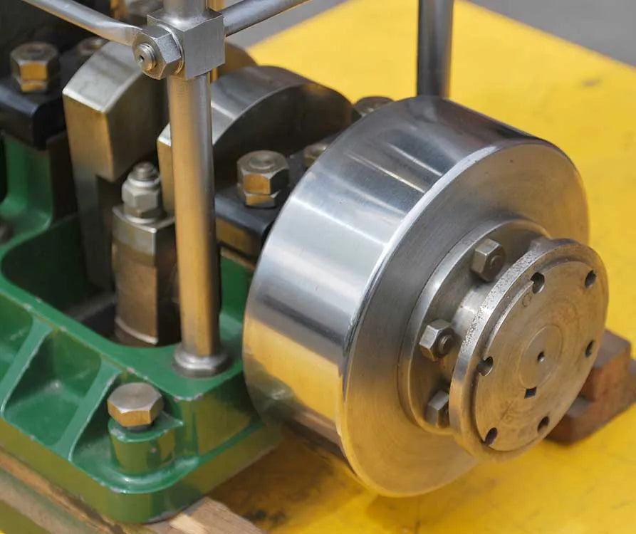 Greenly vertical engine with reversing gear