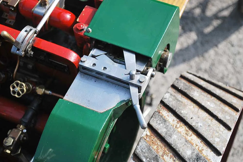 3 inch scale Burrell traction engine with trolley