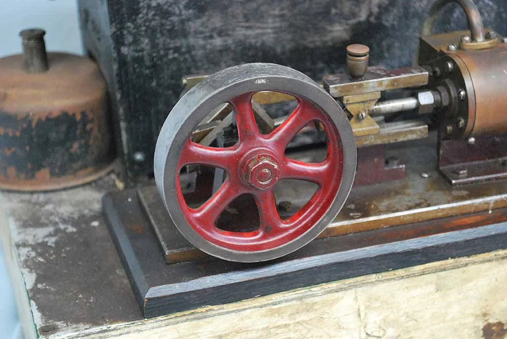 Stuart 504 boiler with mill engine for restoration