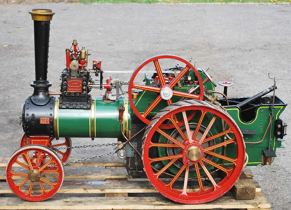 3 inch scale Burrell traction engine