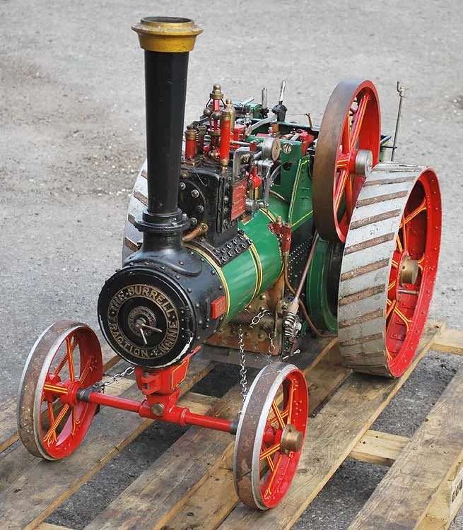 3 inch scale Burrell traction engine