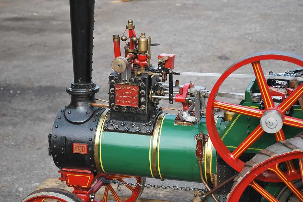 3 inch scale Burrell traction engine