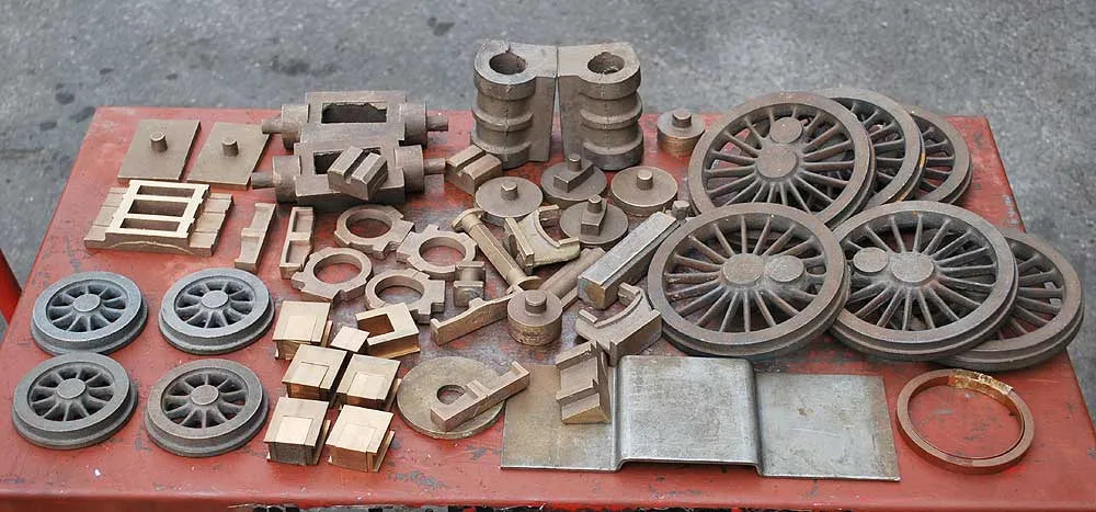 Set 5 inch gauge "Torquay Manor" castings