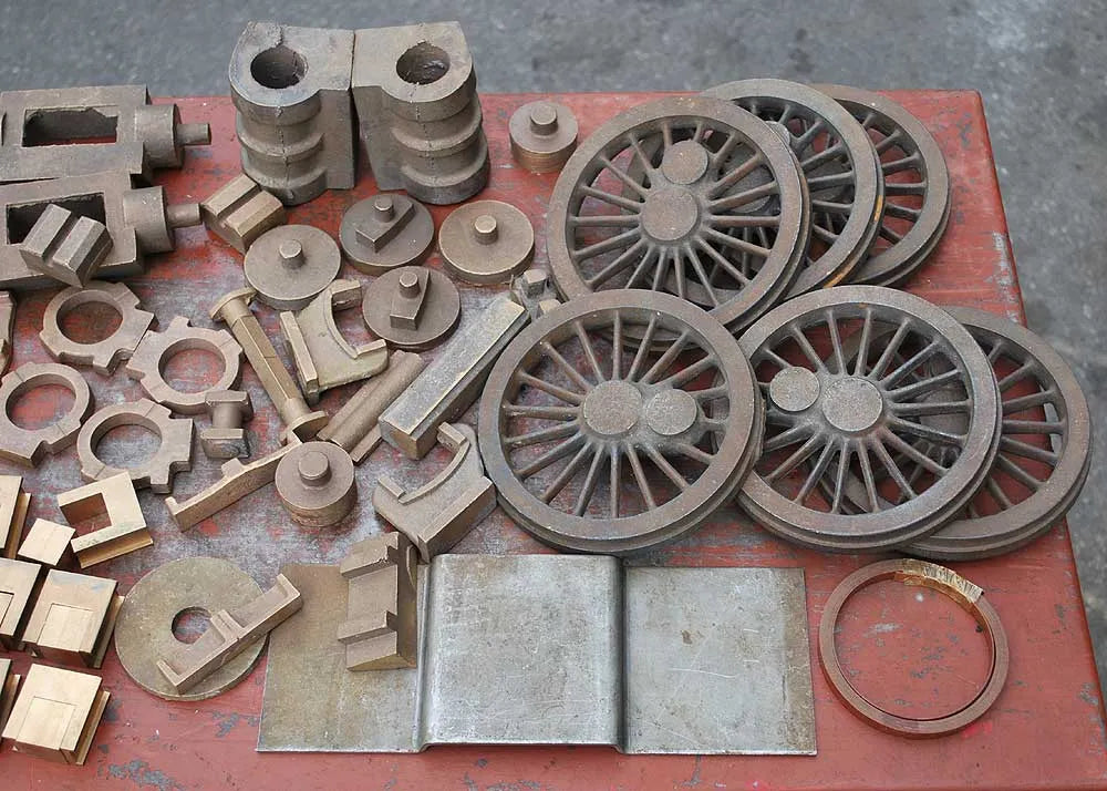 Set 5 inch gauge "Torquay Manor" castings