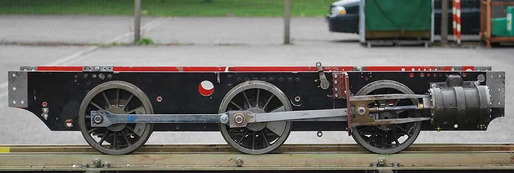 7 1/4 inch gauge "Holmside" chassis/boiler kit