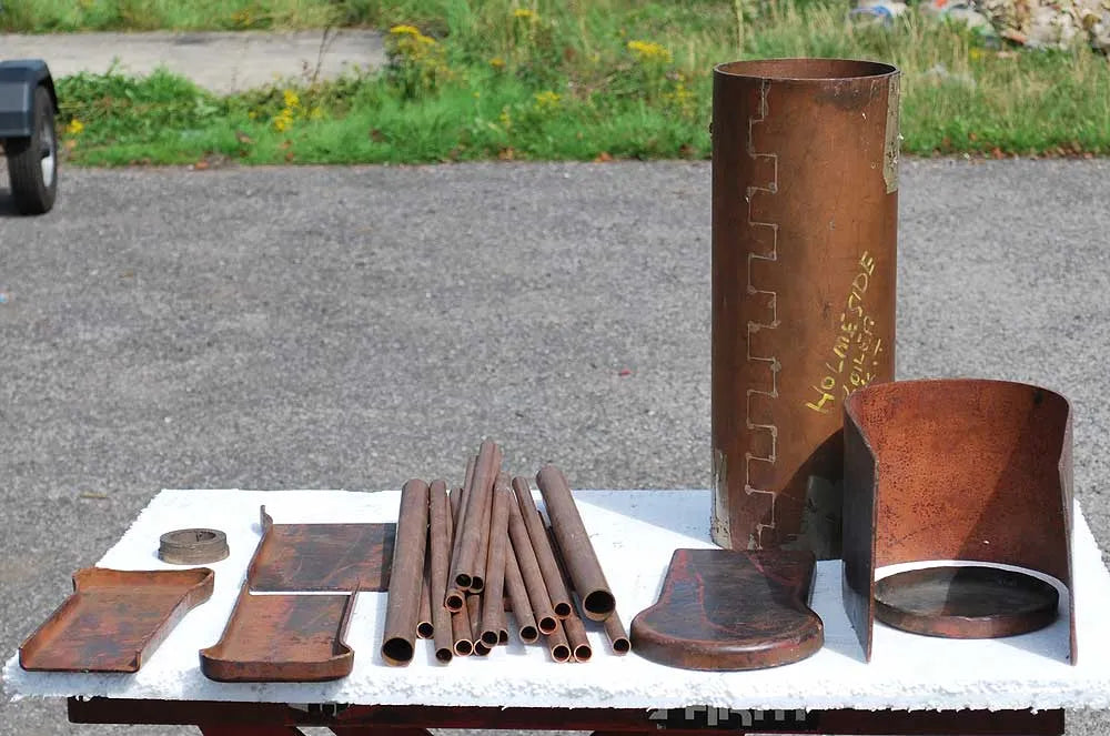 7 1/4 inch gauge copper boiler kit
