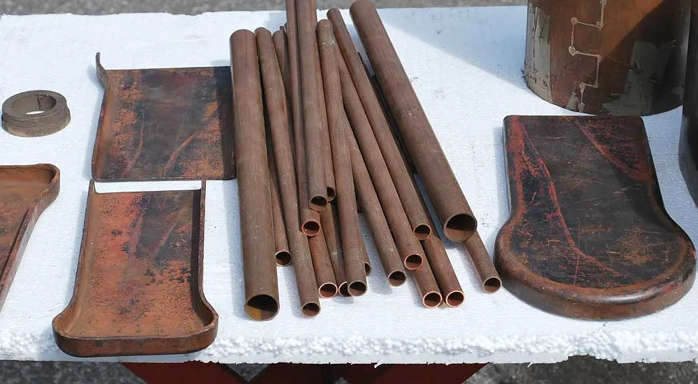 7 1/4 inch gauge copper boiler kit