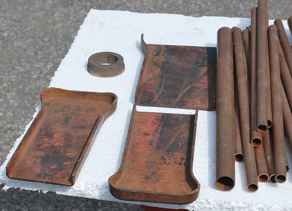 7 1/4 inch gauge copper boiler kit