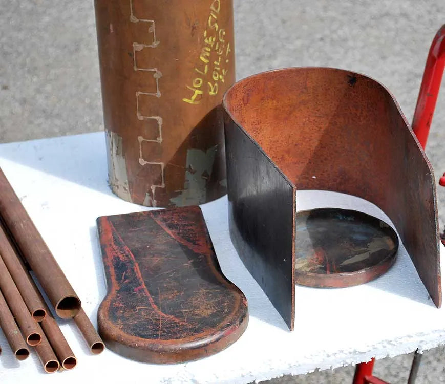 7 1/4 inch gauge copper boiler kit
