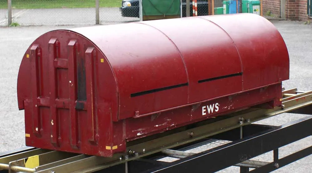 7 1/4 inch gauge wire drum wagon body