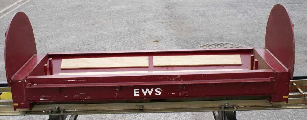 7 1/4 inch gauge wire drum wagon body