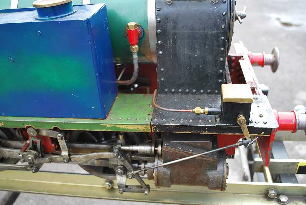 7 1/4 inch gauge "Bridget" with steel boiler
