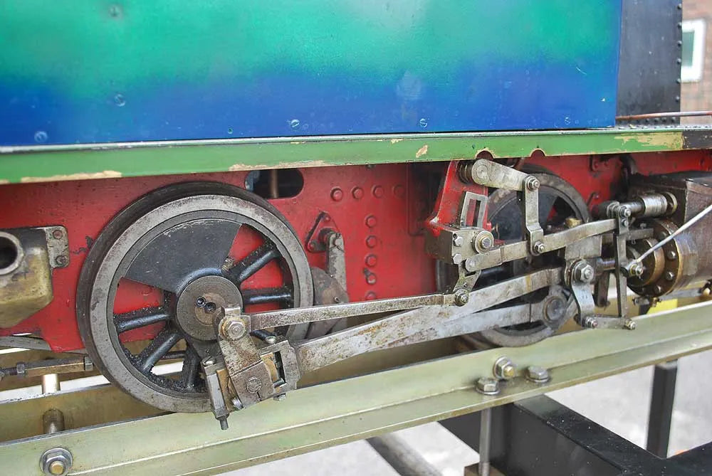 7 1/4 inch gauge "Bridget" with steel boiler