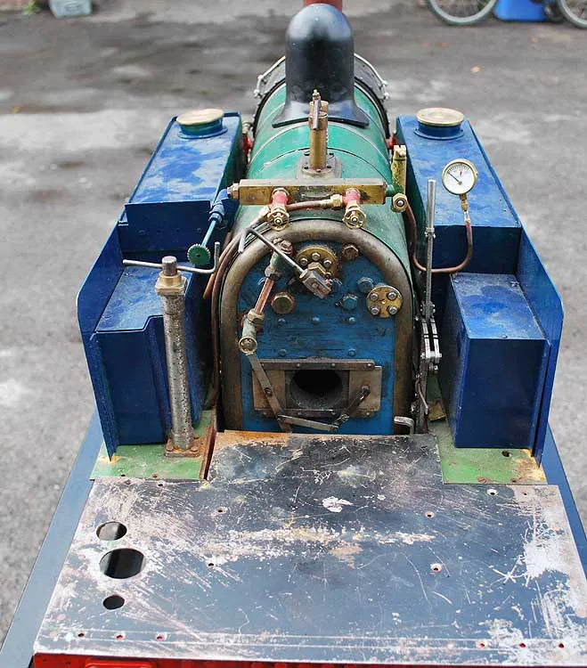 7 1/4 inch gauge "Bridget" with steel boiler