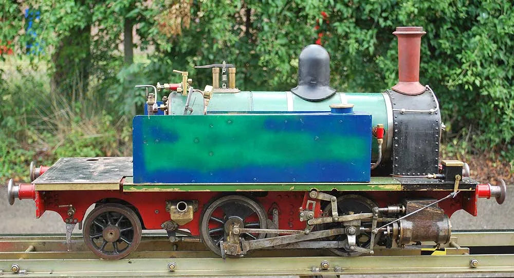 7 1/4 inch gauge "Bridget" with steel boiler