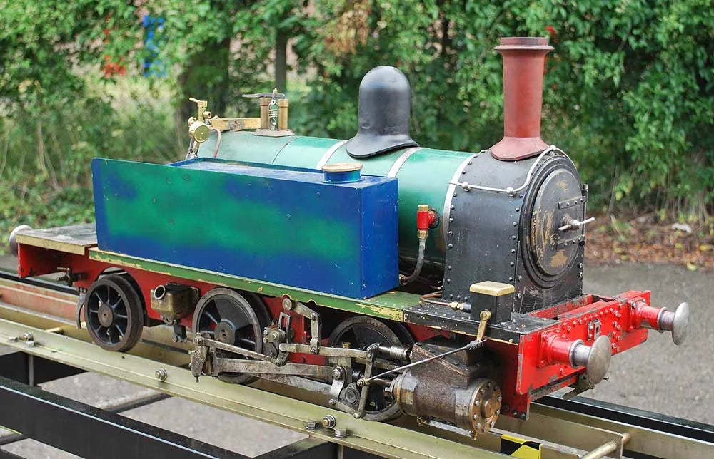 7 1/4 inch gauge "Bridget" with steel boiler
