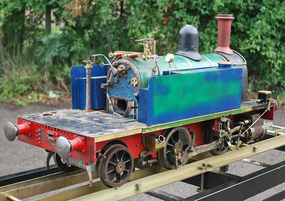 7 1/4 inch gauge "Bridget" with steel boiler
