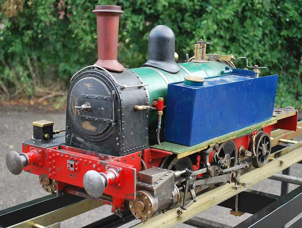 7 1/4 inch gauge "Bridget" with steel boiler