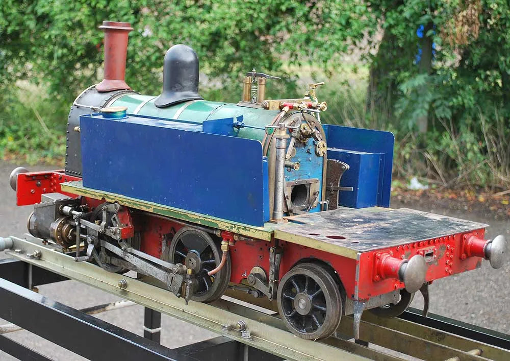 7 1/4 inch gauge "Bridget" with steel boiler