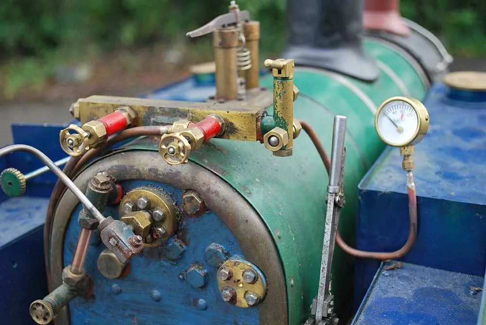 7 1/4 inch gauge "Bridget" with steel boiler