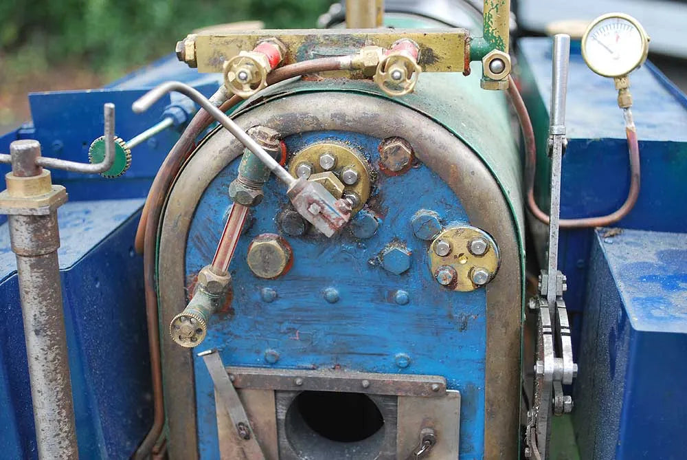 7 1/4 inch gauge "Bridget" with steel boiler