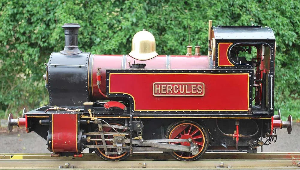 7 1/4 inch gauge "Hercules" with driving truck