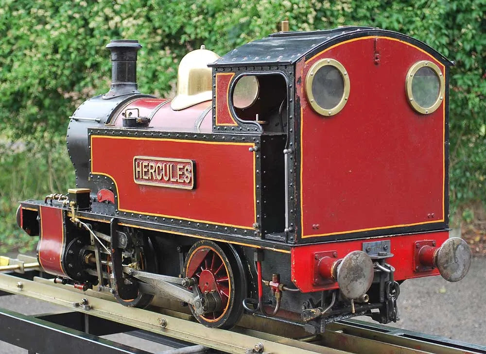 7 1/4 inch gauge "Hercules" with driving truck