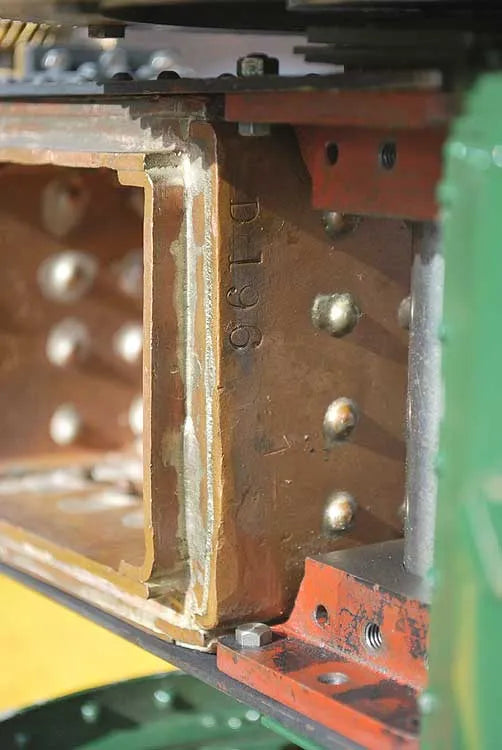 Part-built 1 1/2 inch scale Allchin