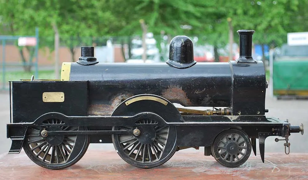 3 1/2 inch gauge Precedent chassis, tender, boiler cladding